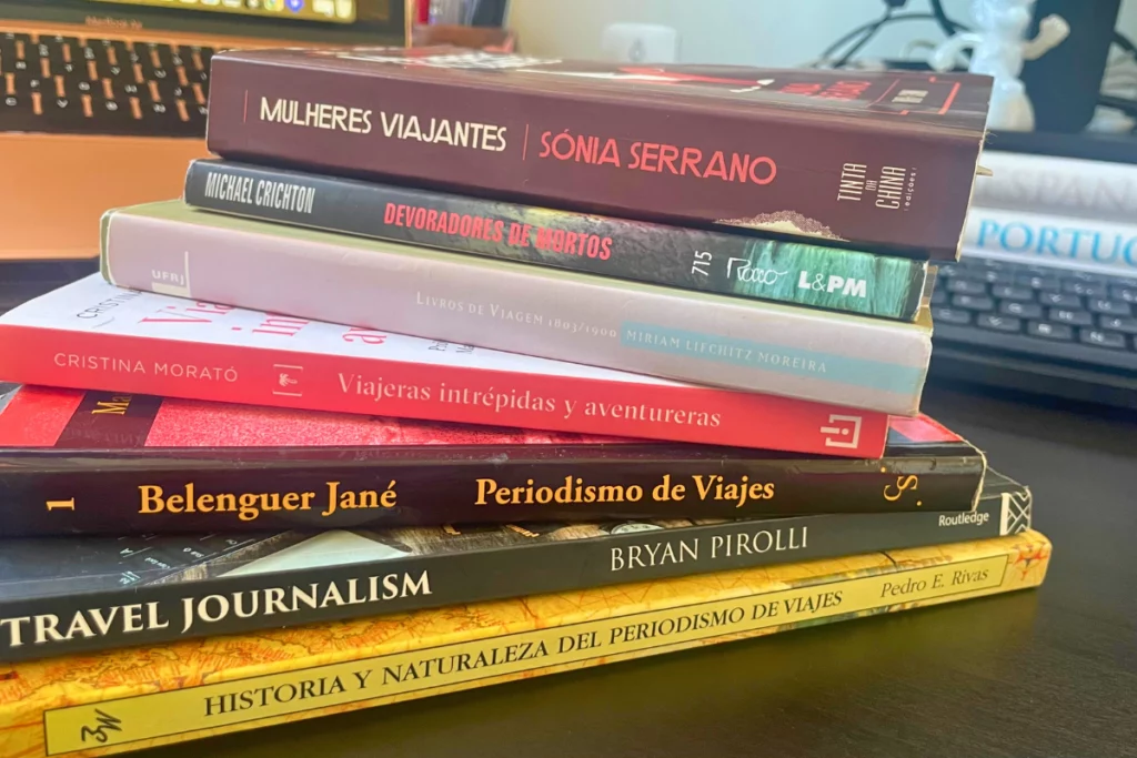 Lista essencial de livros de viagens 