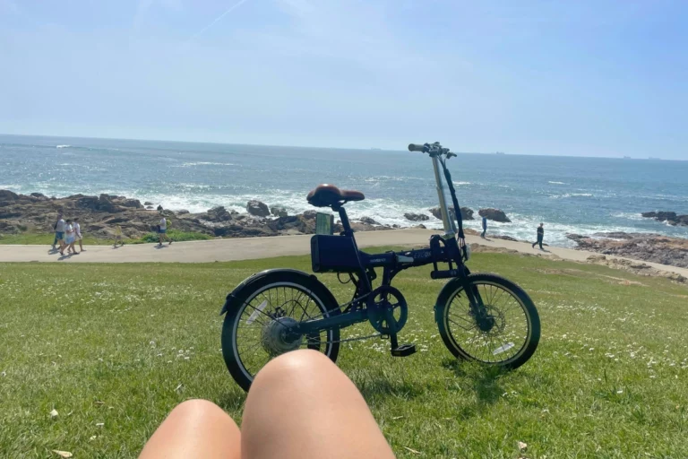 Pedalar no Porto em Portugal